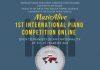 1st Music Alive International Piano Competition Online