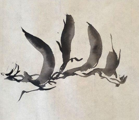 Kim Lowe’s brushwork comes full circle