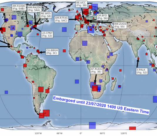 COVID-19 pandemic causes a seismic noise quiet period in 2020