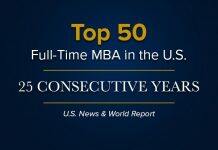UC Davis Full-Time MBA Ranked in Top 50 for 25th Consecutive Year