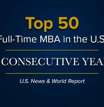 UC Davis Full-Time MBA Ranked in Top 50 for 25th Consecutive Year