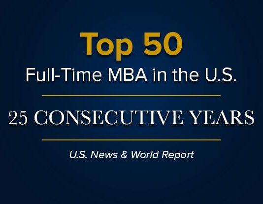 UC Davis Full-Time MBA Ranked in Top 50 for 25th Consecutive Year