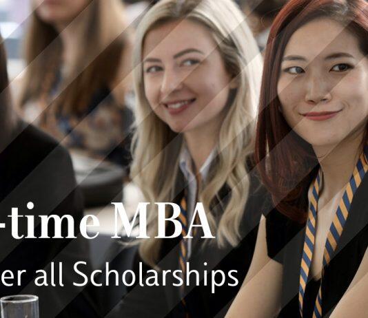 Scholarships for the Full-Time MBA – October 2020 Edition