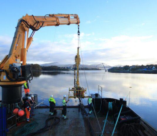 Technology used in marine energy to support Scottish salmon farmers