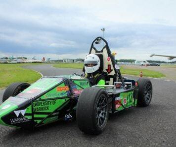 Warwick Racing team develop second electric race car during lockdown