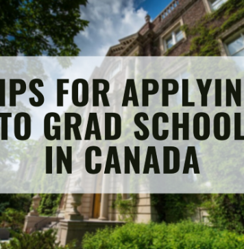 Tips for Applying to Grad School in Canada