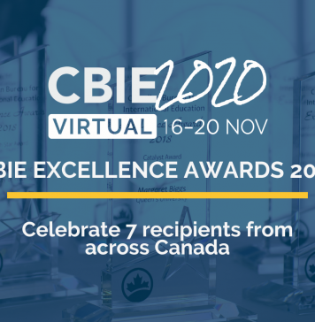 Canadian Bureau for International Education (CBIE) announces the winners of its 2020 Excellence Awards
