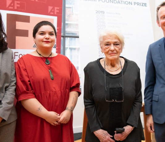 Genre-defying work wins 2020 Adam Foundation Prize