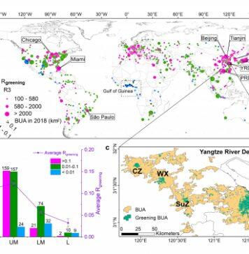HKU Engineering scholar reveals in first global study hugely uneven urbanization among large cities in the last two decades