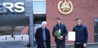 Students receive entrepreneurship award for sports innovation