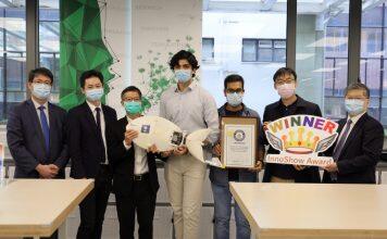 HKU Engineering student team developed robotic fish sets World Record for the second time