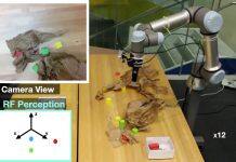 A robot that senses hidden objects
