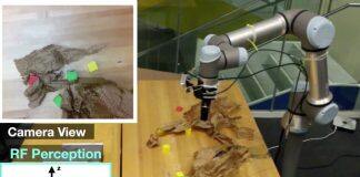 A robot that senses hidden objects