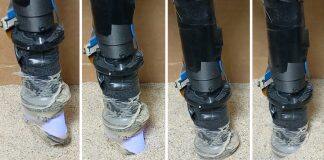 Slender robotic finger senses buried items