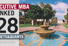 Santa Clara University’s Executive MBA Ranked No. 4 In California
