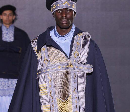Kingston School of Art student’s collection wins Black Excellence award at Graduate Fashion Week