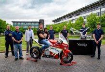 Norton Motorcycles supports student electric motorcycle research with WMG, University of Warwick