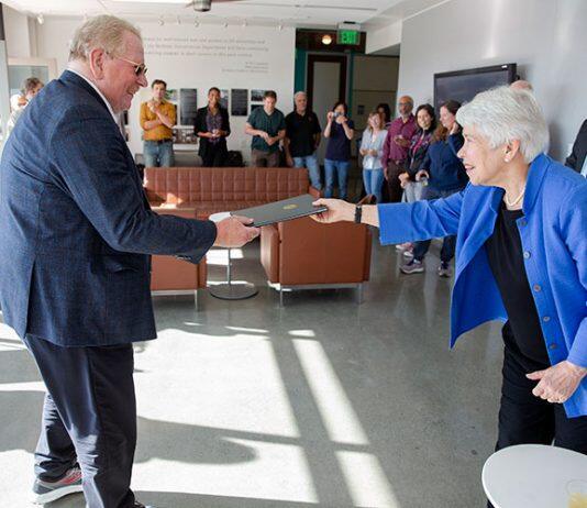 The biggest perk to being a Berkeley Nobelist? Free parking.