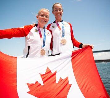 Wasteneys and Filmer return home with Olympic gold and bronze