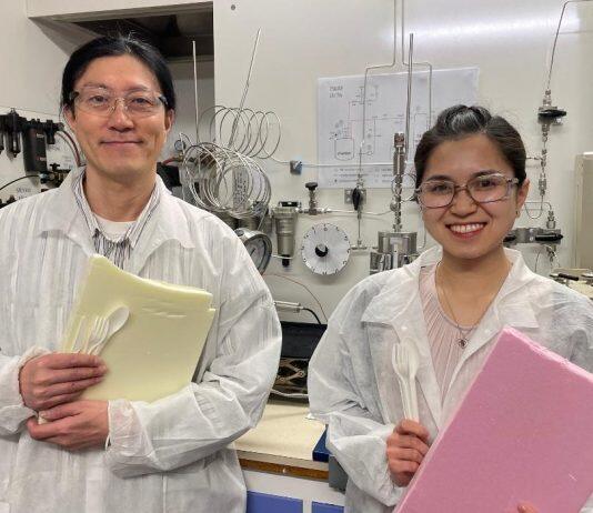Plastic cutlery can be recycled into home-insulating foam – new NZ research