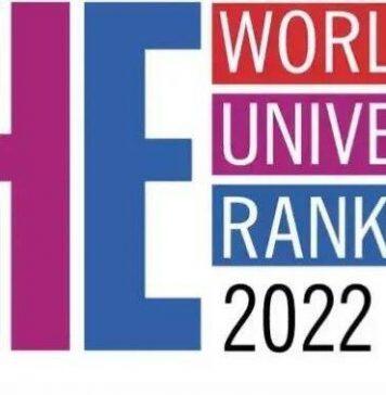 THE World University Rankings 2022