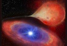 Astronomers see white dwarf switch on and off