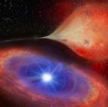 Astronomers see white dwarf switch on and off