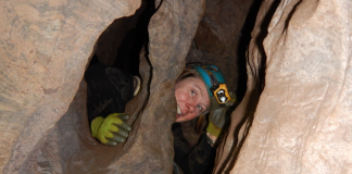 SFU caver among researchers unearthing new insights on ancient skull discovery