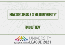 Bournemouth University retains 1st class award in the People and Planet University League