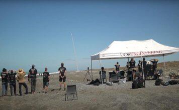 Canterbury Aerospace students fire rocket into the black