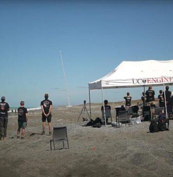 Canterbury Aerospace students fire rocket into the black