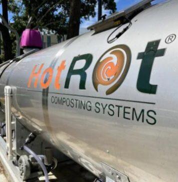 Biodigester to convert waste into compost at University of Sydney