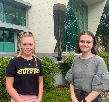 Artemis Scholarship supports two worthy students