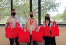 University of Canterbury staff delivering care for students with Covid-19