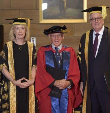 Honorary Doctor of Medicine and Health for Dr Barry Catchlove AM