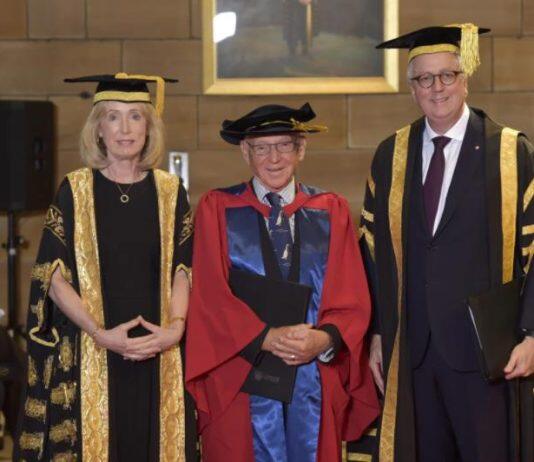 Honorary Doctor of Medicine and Health for Dr Barry Catchlove AM