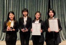 Students from the Faculty of Hospitality and Tourism Management of M.U.S.T won the Gold Award and Creativity Award of “The 3rd Macau Vocational English Contest”