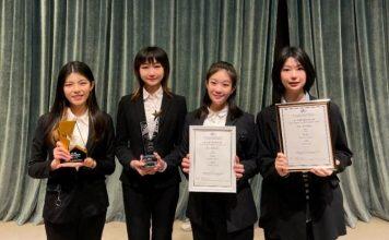 Students from the Faculty of Hospitality and Tourism Management of M.U.S.T won the Gold Award and Creativity Award of “The 3rd Macau Vocational English Contest”