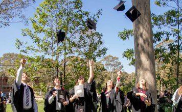 University of Newcastle tips hats to latest cohort of graduates