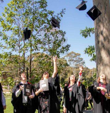 University of Newcastle tips hats to latest cohort of graduates