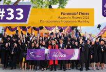 CUHK Business School Remains the 33rd Worldwide in the Financial Times Masters in Finance 2022 – Pre-experience Programmes Ranking