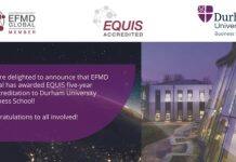 Durham University Business School achieves five-year EQUIS re-accreditation