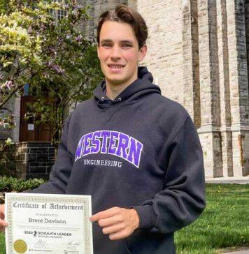 Swimmer set to dive into Western with $100K Schulich Leaders award