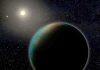 An extrasolar world covered in water?