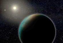 An extrasolar world covered in water?