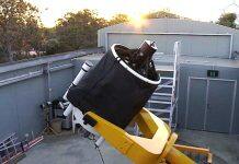 Massive mirror in telescope key to tracking asteroids and space junk