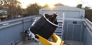 Massive mirror in telescope key to tracking asteroids and space junk