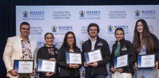 Massey’s top land-related science students celebrated
