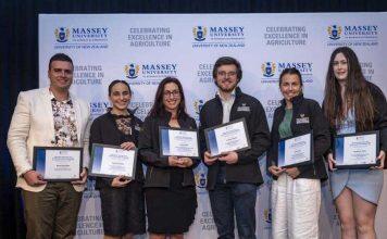 Massey’s top land-related science students celebrated