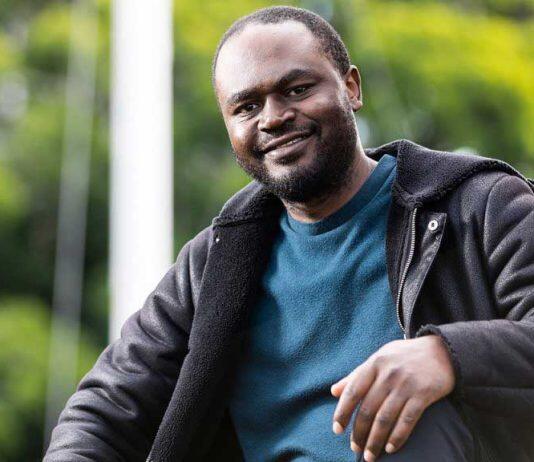 Bernard Sama researching the many challenges asylum seekers face